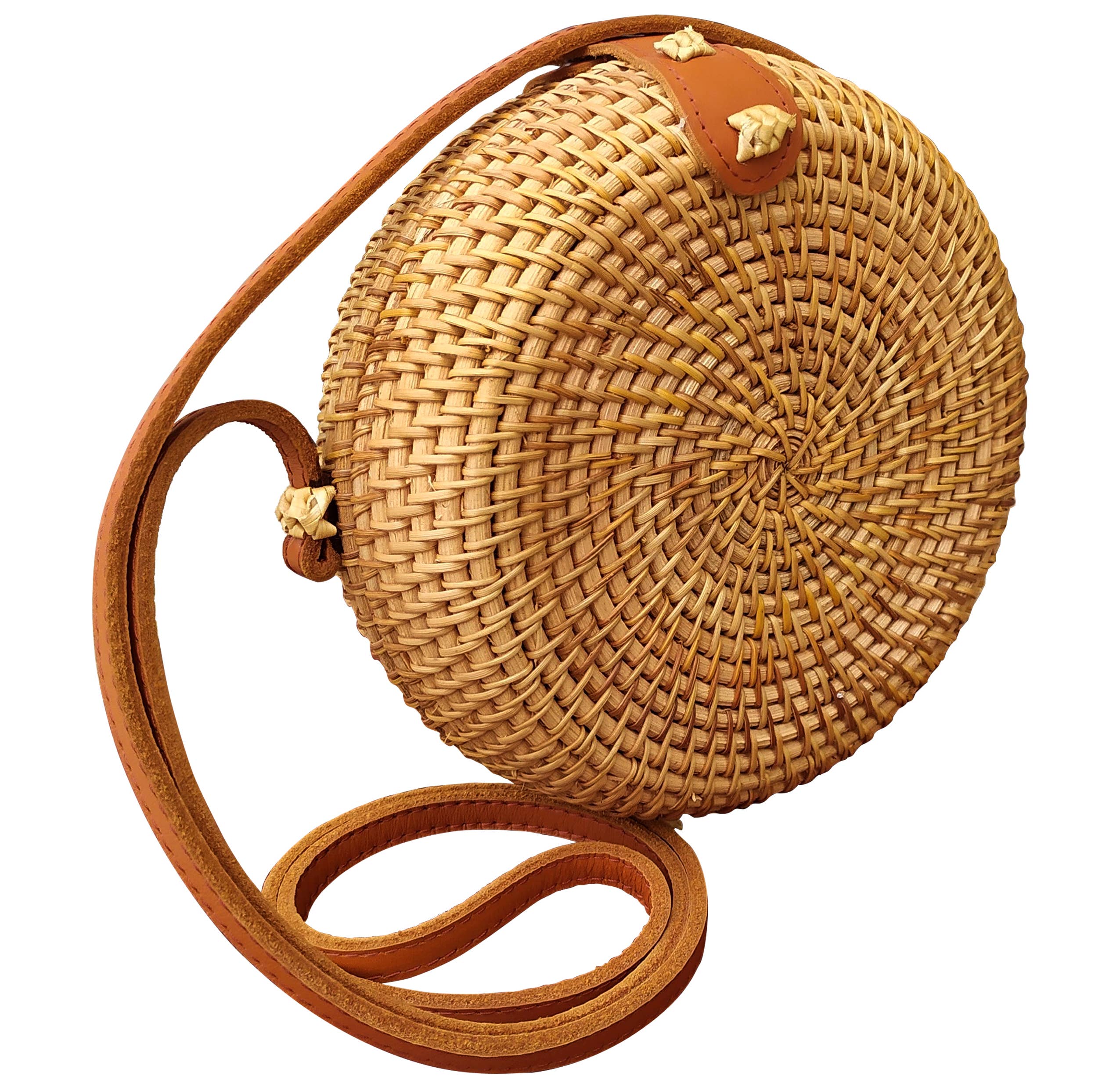 Wooden Handle Straw Handbag* – Abby's Luna