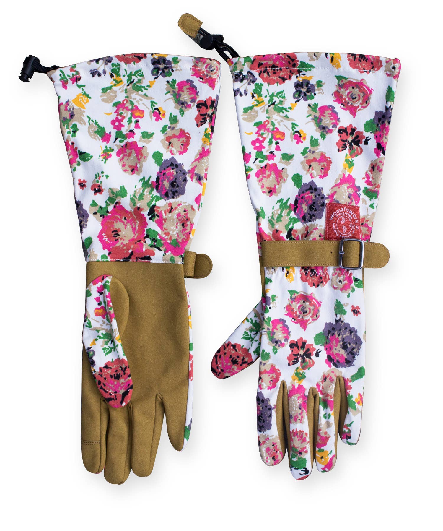 womanswork gardening gloves Womanswork - Cottage Rose Arm Saver Gloves
